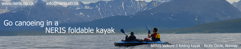 Go canoeing in a folding kayak!