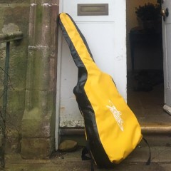 NERIS guitar waterproof drybag - by doorway