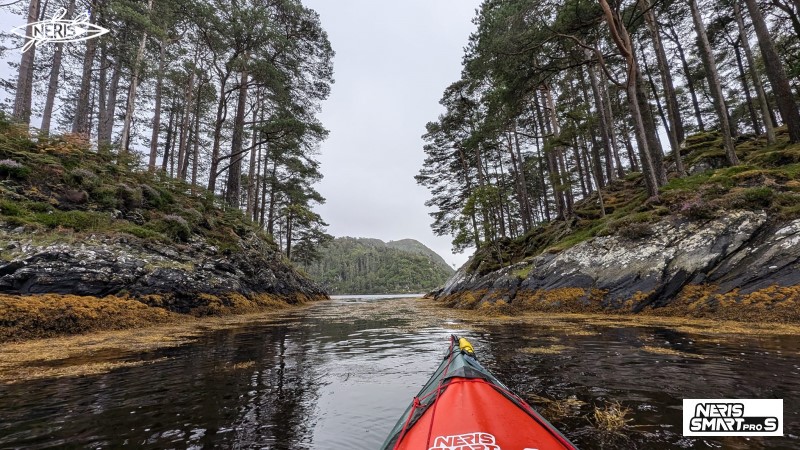 Neris Smart PRO S Black/Khaki Green (Orange spray deck) - Loch Moidart, Scotland - Owner SH, Middlesbrough